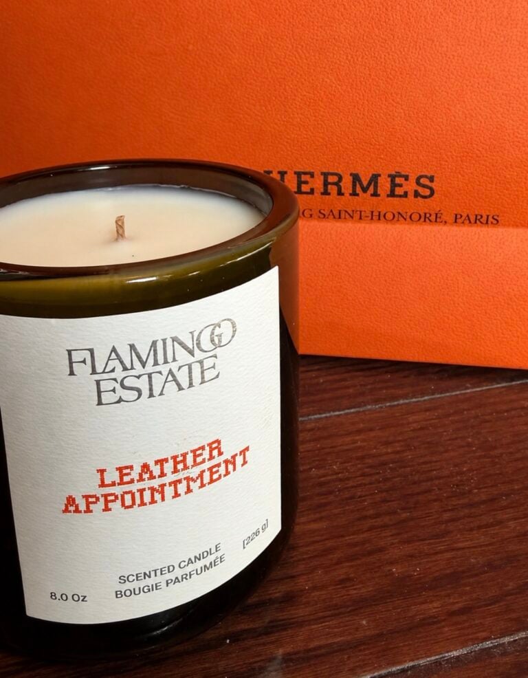 Leather Appointment Candle